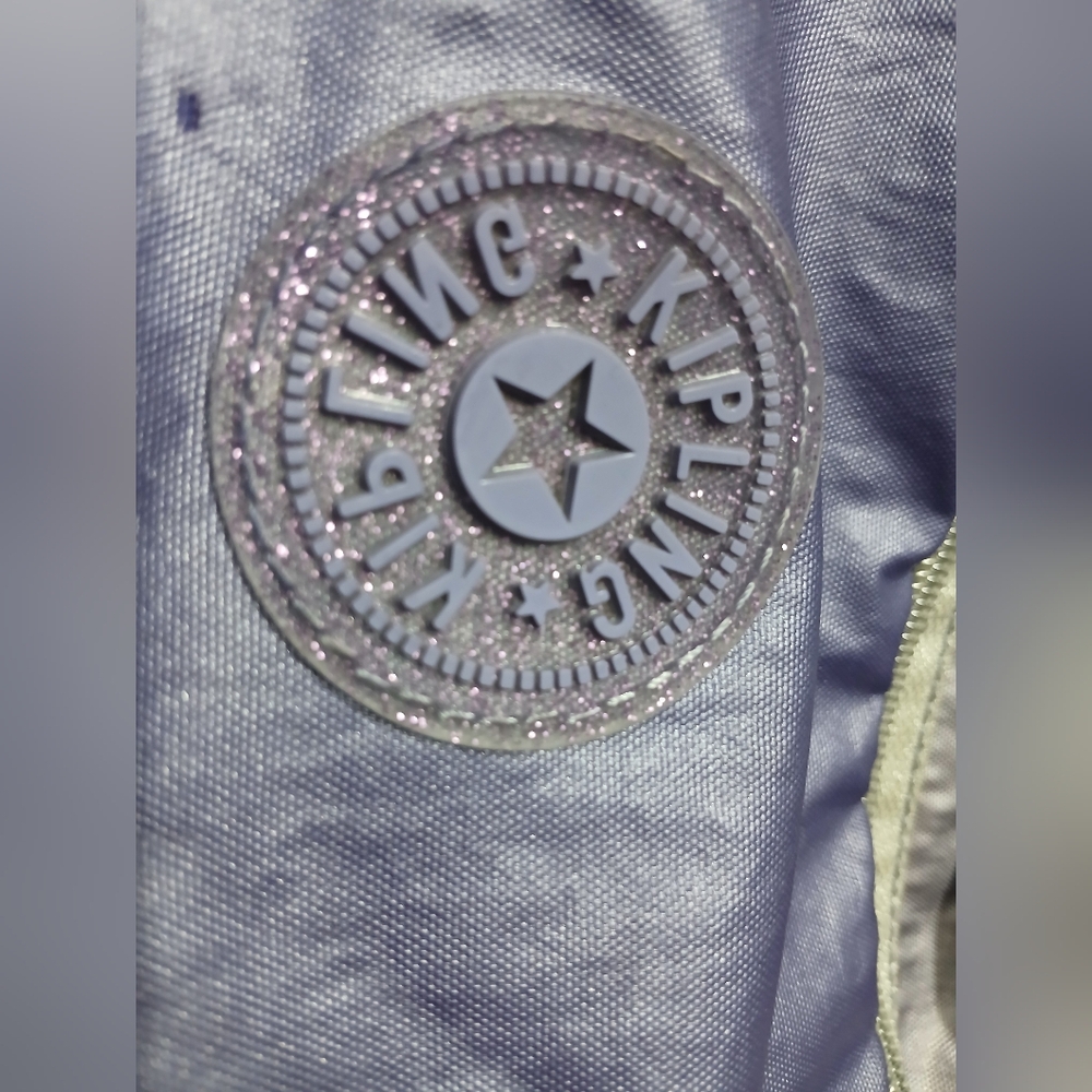 Kipling Purple Metallic BackPack - Picture 8 of 8